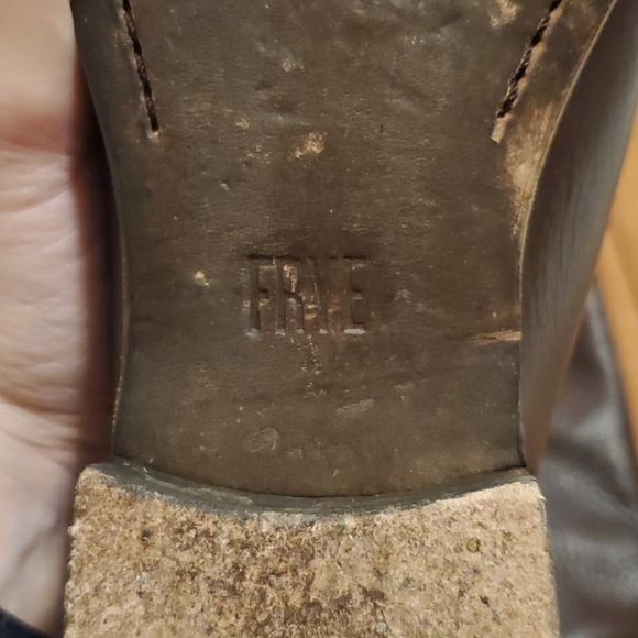 Frye Chocolate Leather Tall Boots - Picture 8 of 8